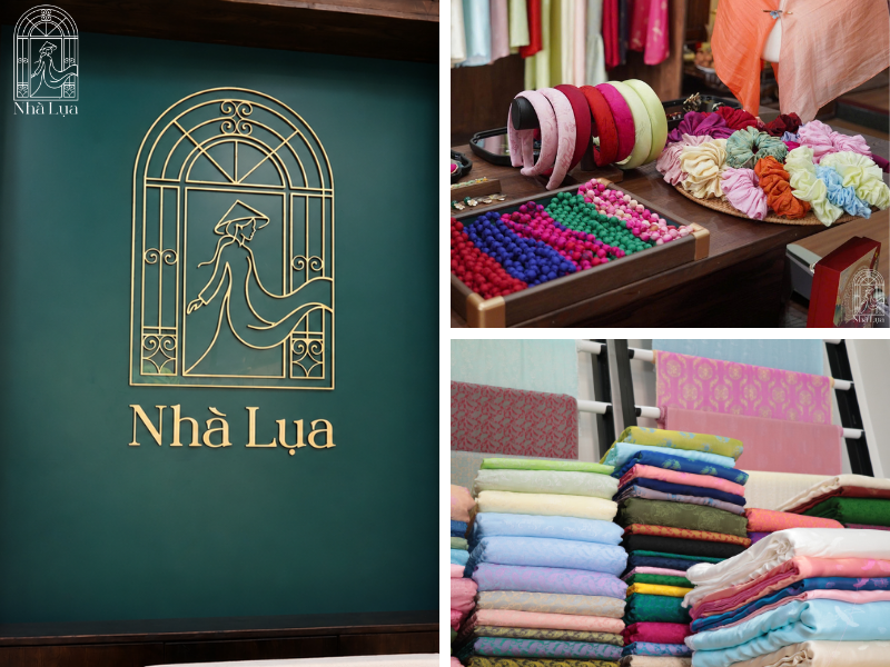 Thương hiệu Nhà Lụa tự hào là điểm đến tin cậy, cam kết 100% tơ tằm dệt thủ công nguyên bản, nhuộm màu truyền thống an toàn để bảo vệ sức khỏe người dùng.