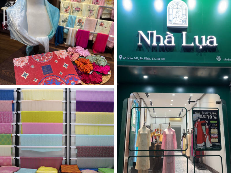 Nhà Lụa cam kết sử dụng lụa tơ tằm dệt thủ công nguyên bản cùng phương pháp nhuộm truyền thống lâu đời, đảm bảo an toàn tuyệt đối cho sức khỏe người dùng