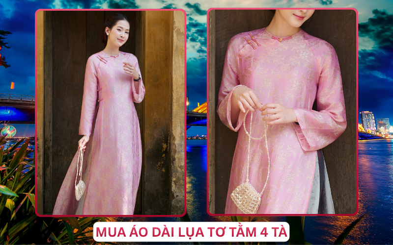 Mua Áo Dài Lụa Tơ Tằm 4 Tà Tại Hồ Chí Minh