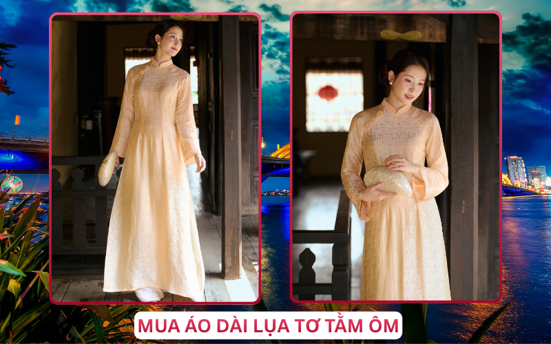 Mua Áo Dài Lụa Tơ Tằm Ôm Tại Hồ Chí Minh