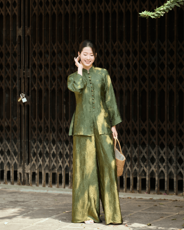 pháp phục lụa tơ tằm cao cấp nhà lụa