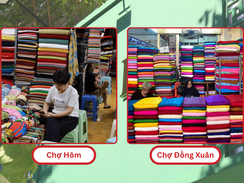 Các ngôi trợ quen thuộc của người dân Hà thành khi mua quần áo