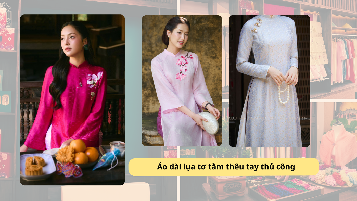 Nên mua áo dài nào khi chụp ảnh check in